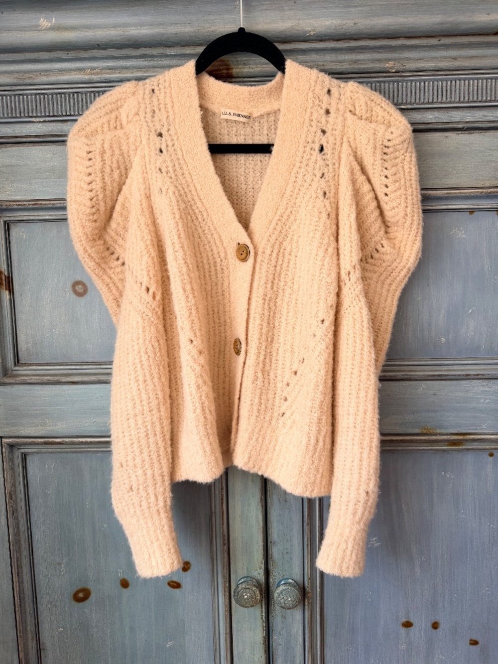 Ulla Johnson Emmy Cardigan in Ivory Size S - Picture 4 of 9